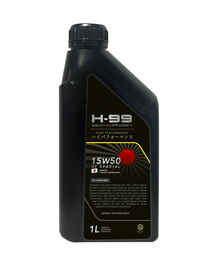  H-99 Lubricants4T 15W50 SN JASO MA2 SPECIAL